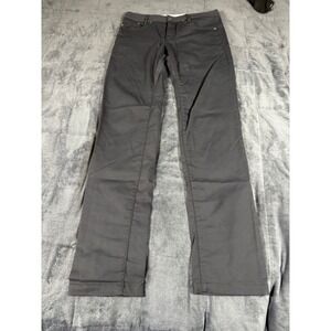 Outlier Slim Dungarees Charcoal Gray Workcloth Schoeller Canvas Pants Mens 30x30